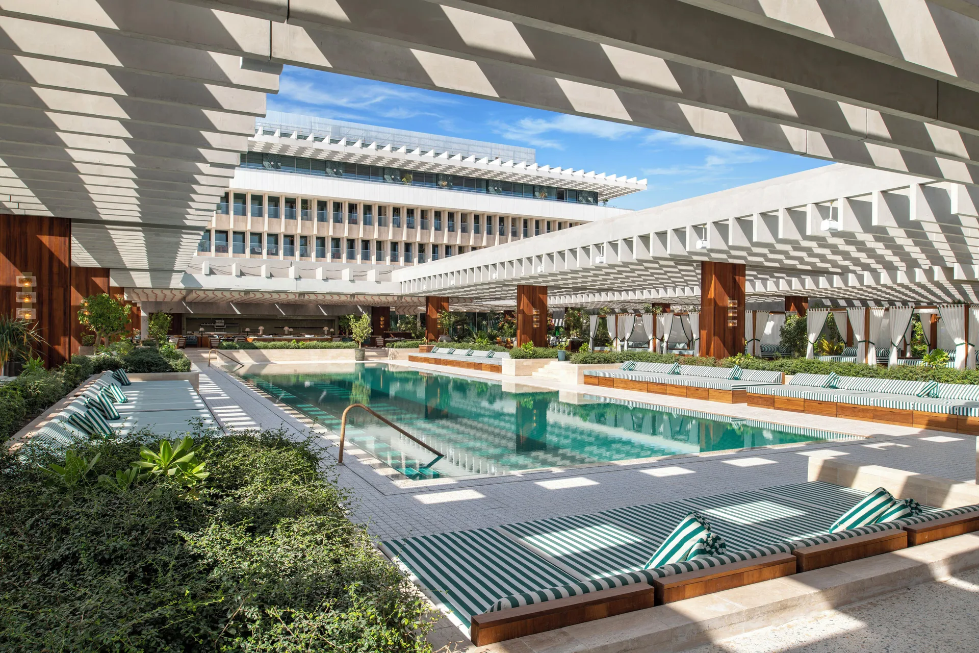 The Ned Doha — pool
