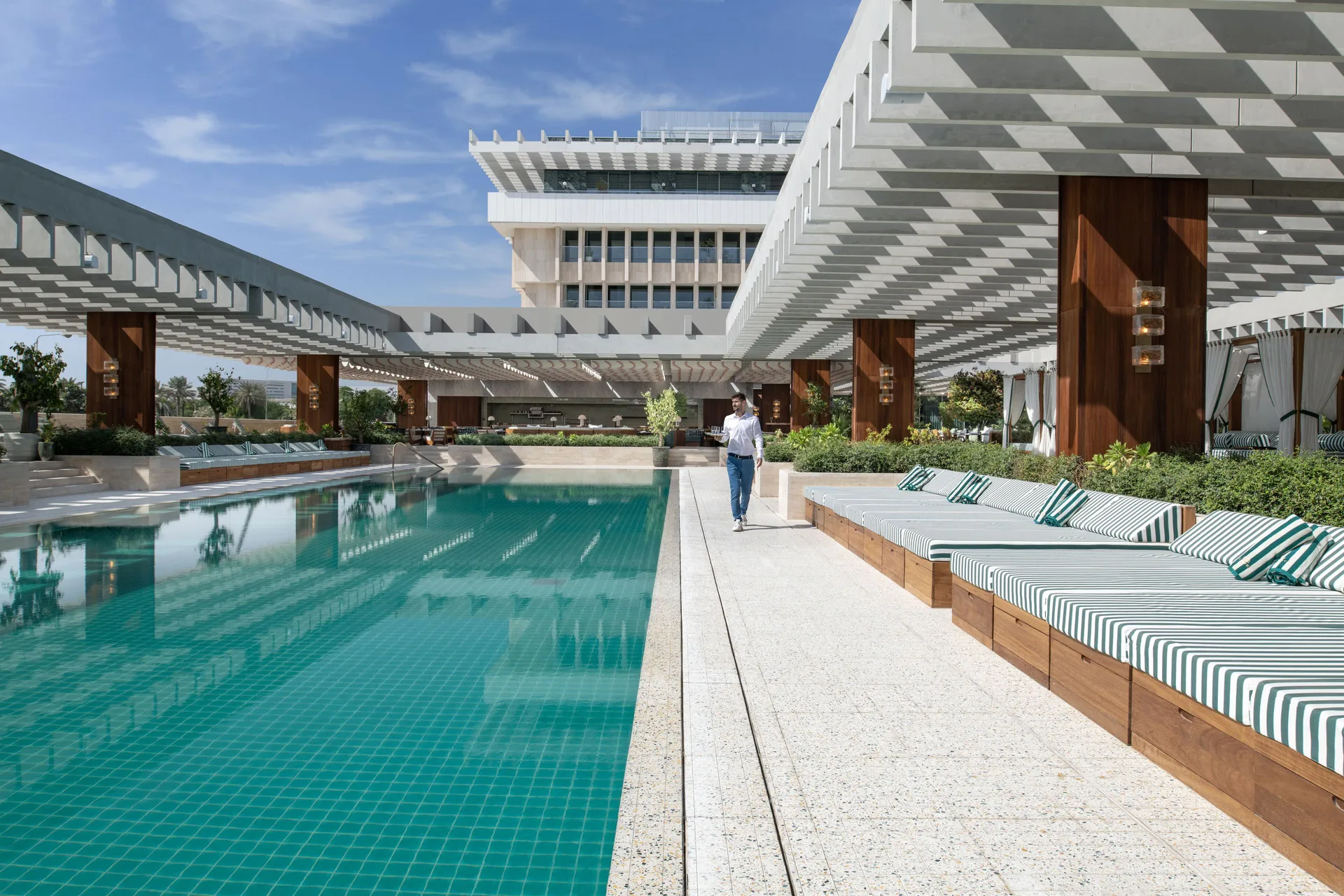 The Ned Doha — pool