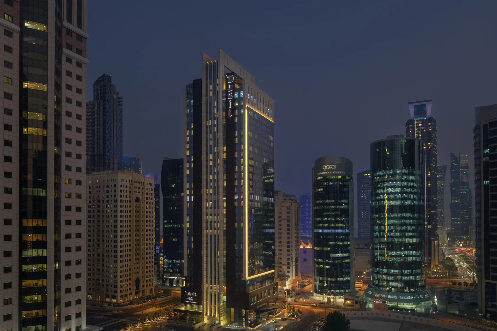 Dusit Doha Hotel — exterior