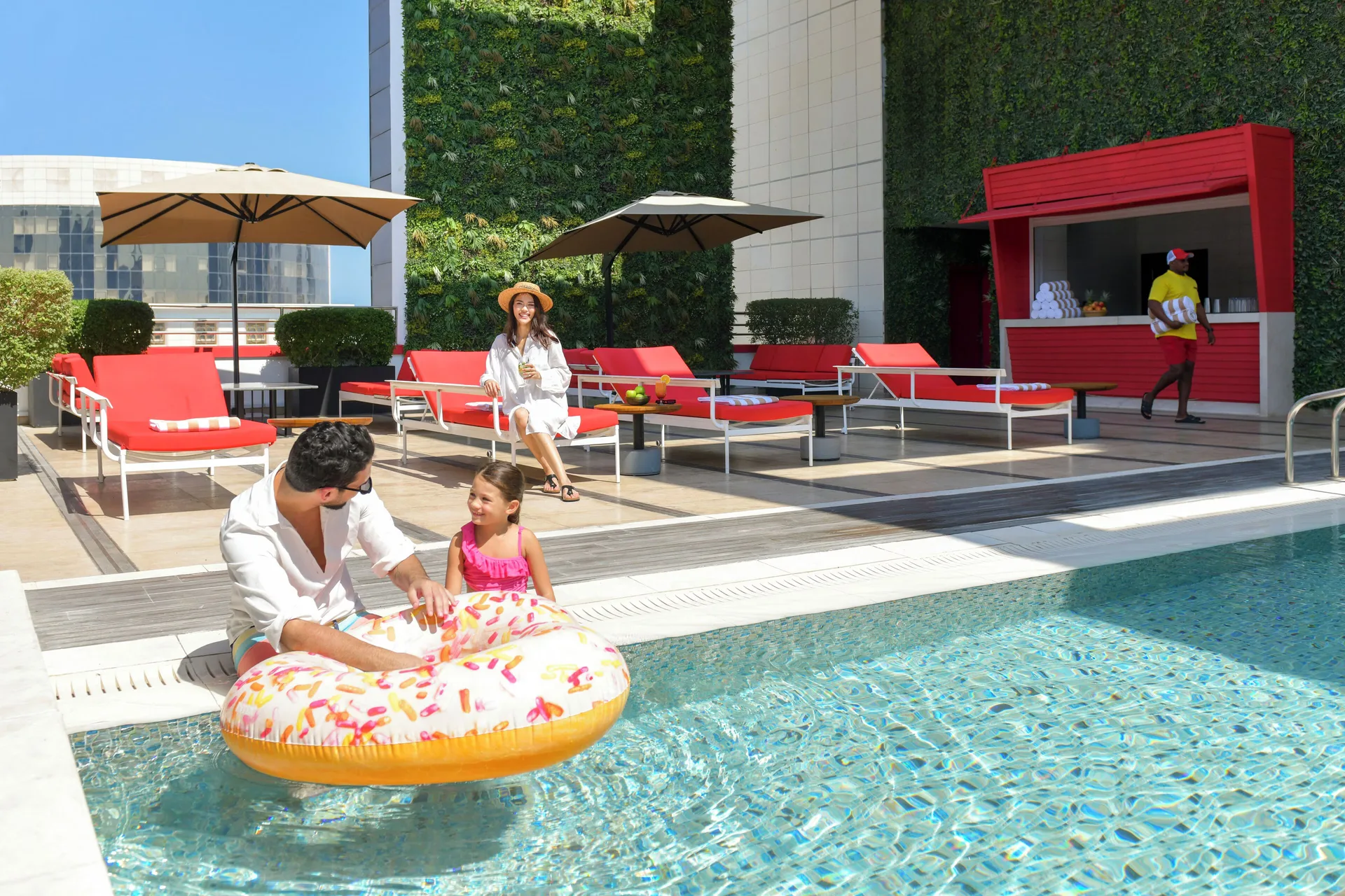 Dusit Doha Hotel — pool