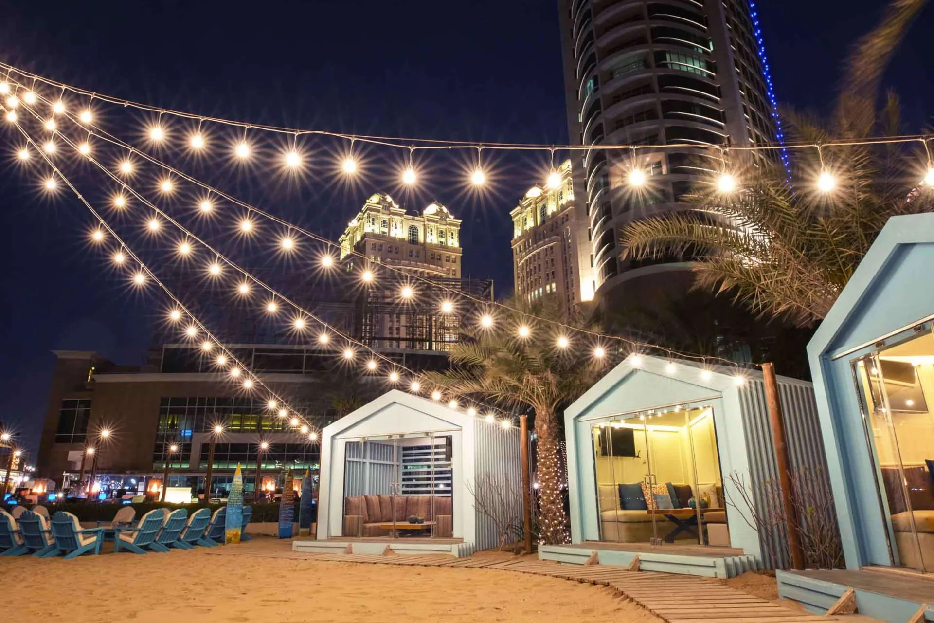 Hilton Doha — beach