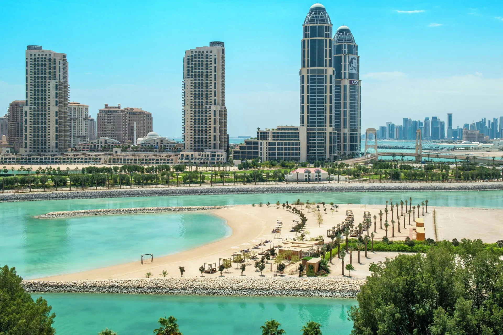 The Ritz-Carlton, Doha — beach