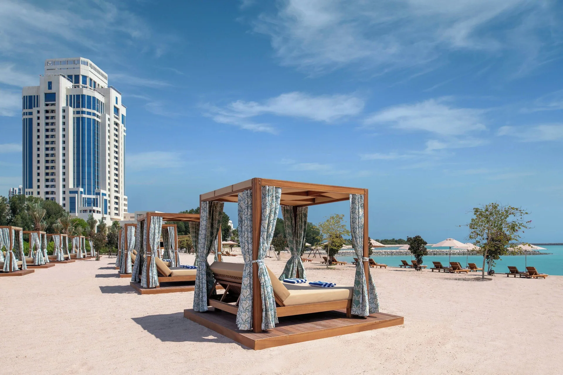 The Ritz-Carlton, Doha — beach