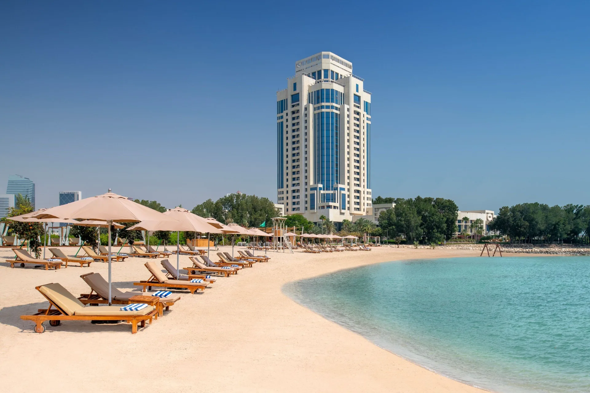 The Ritz-Carlton, Doha — beach