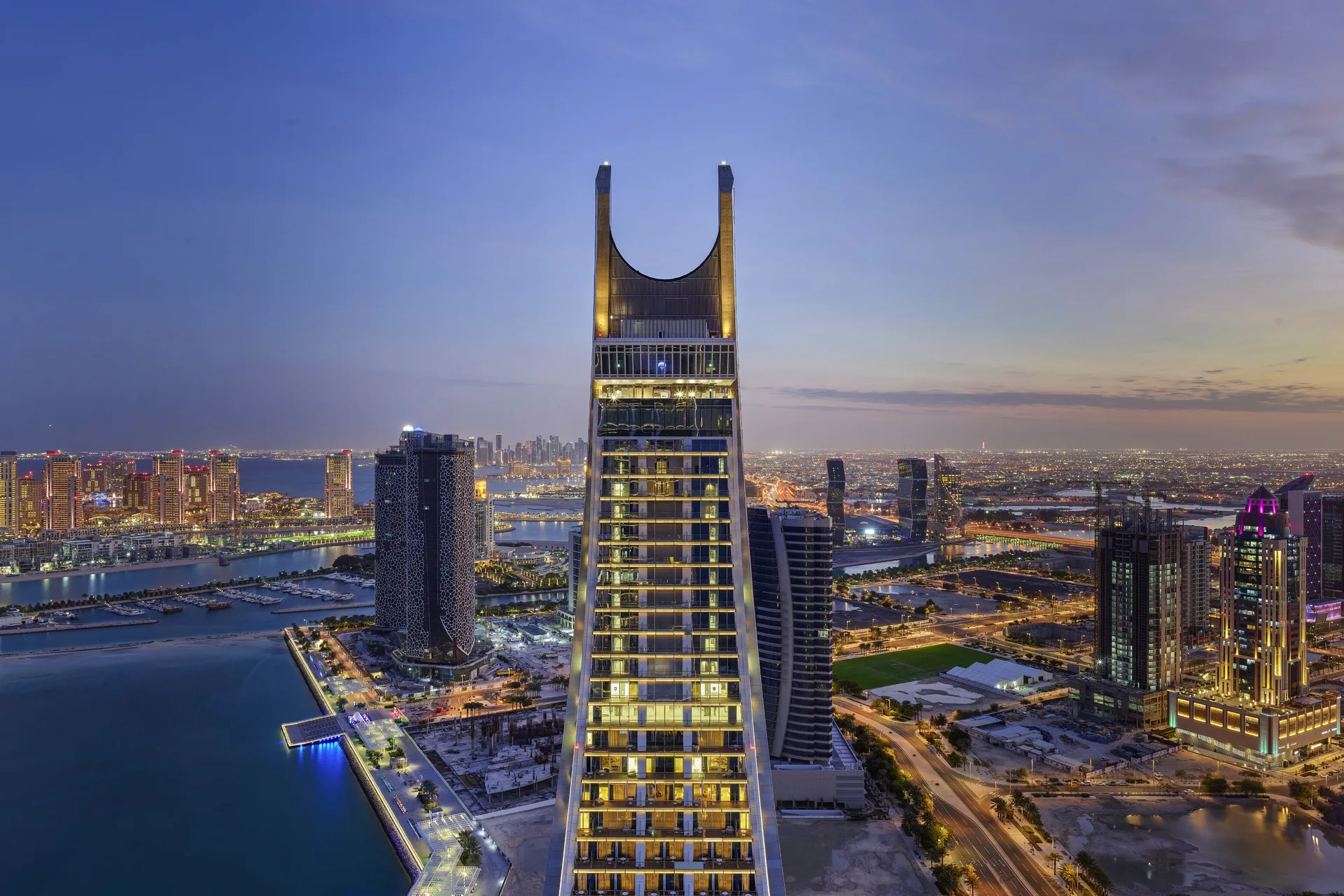 Raffles Doha — exterior