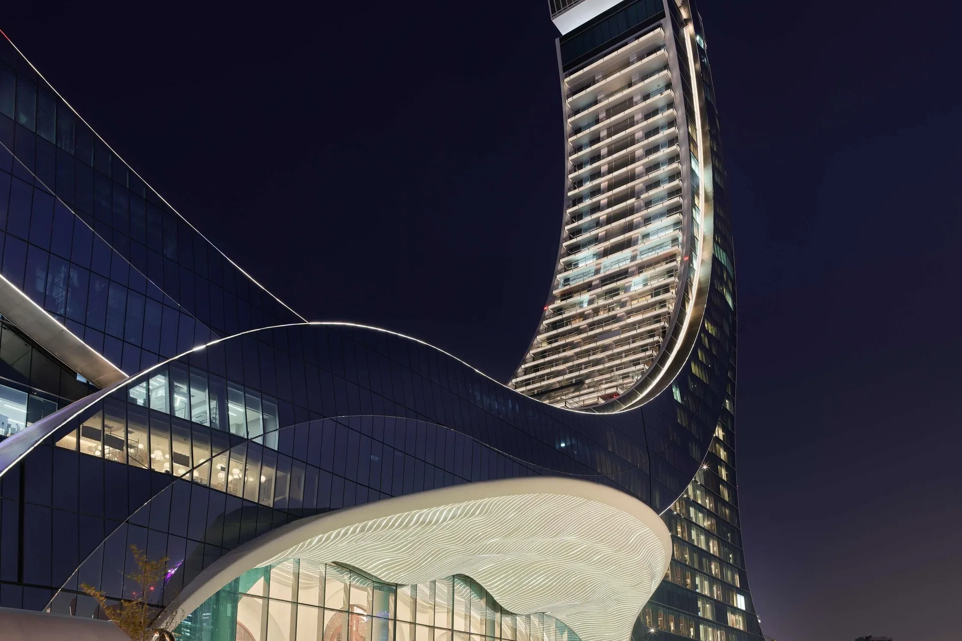 Raffles Doha — exterior
