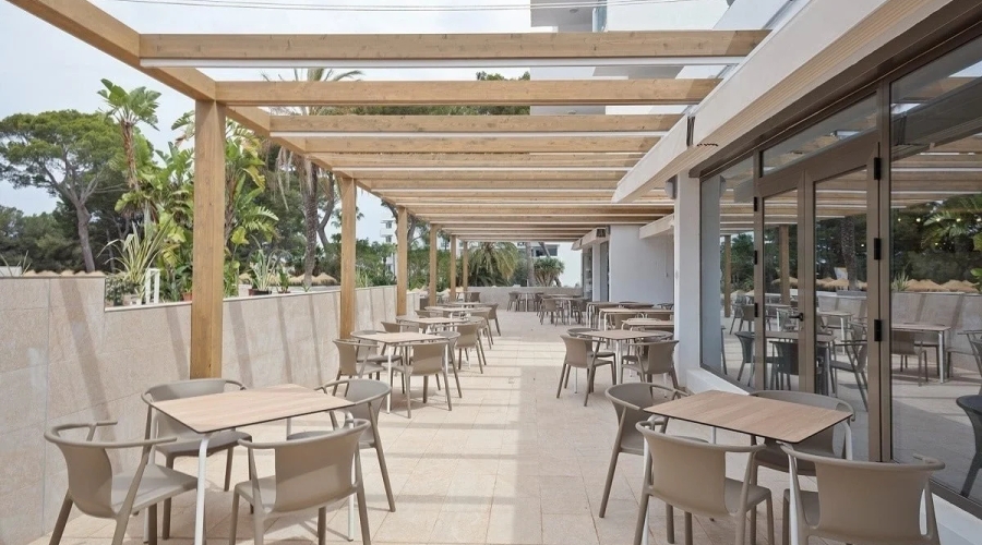 Hotel Best Delta — seatingOutdoor