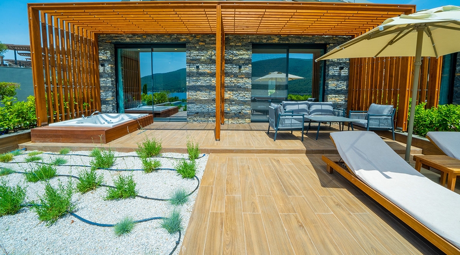 La Blanche Island Bodrum — balcony