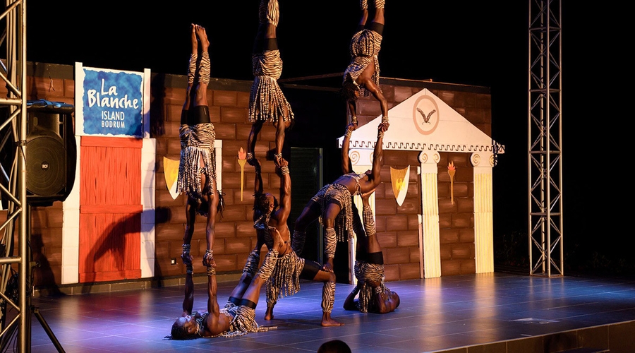 La Blanche Island Bodrum — entertainment