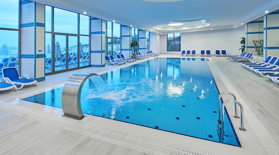 La Blanche Island Bodrum — poolIndoor