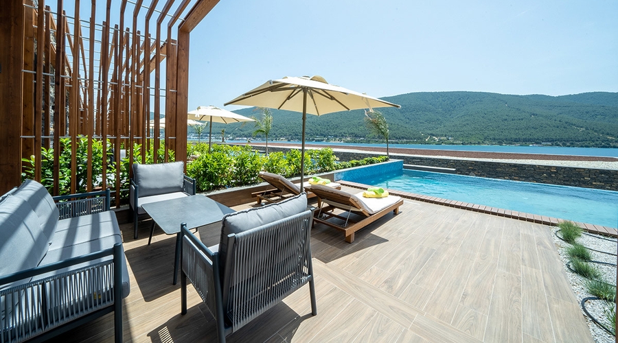 La Blanche Island Bodrum — balcony