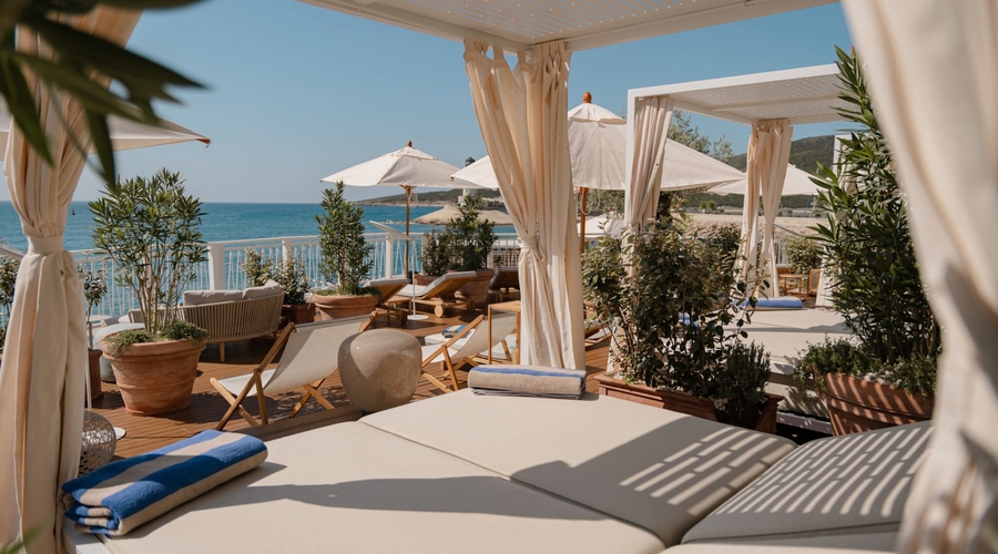 The Chedi Lustica Bay — seatingOutdoor