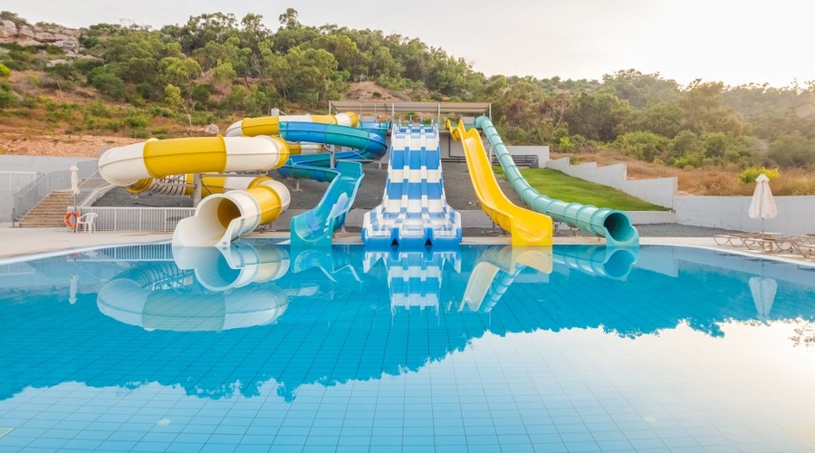 Narcissos Waterpark Resort — waterslides