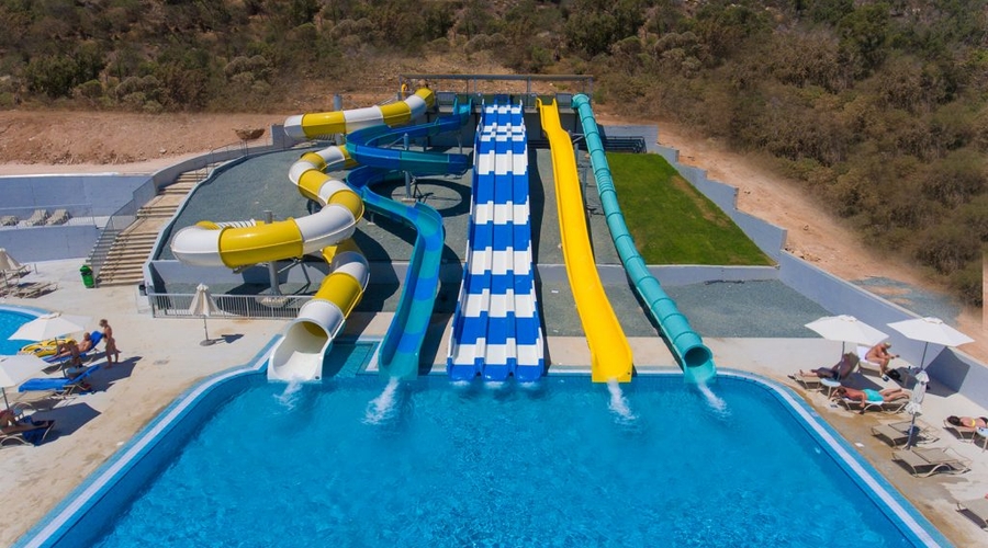 Narcissos Waterpark Resort — waterslides