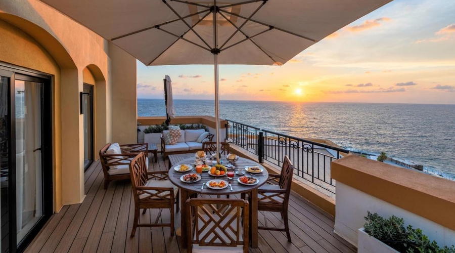 Corinthia St George's Bay — balcony