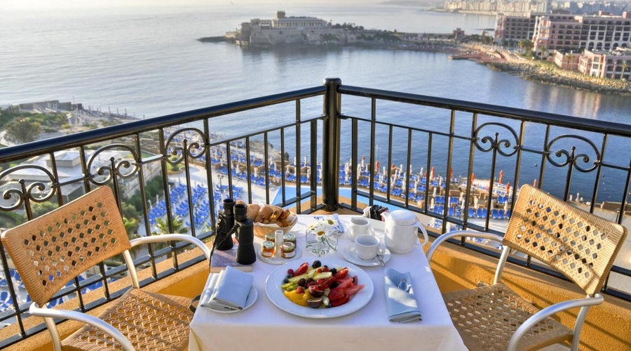 Corinthia St George's Bay — balcony