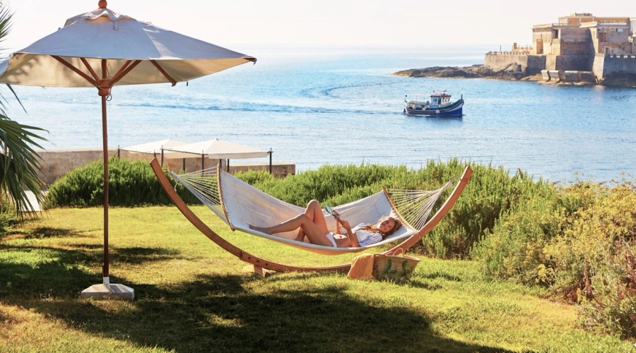 Corinthia St George's Bay — seatingOutdoor