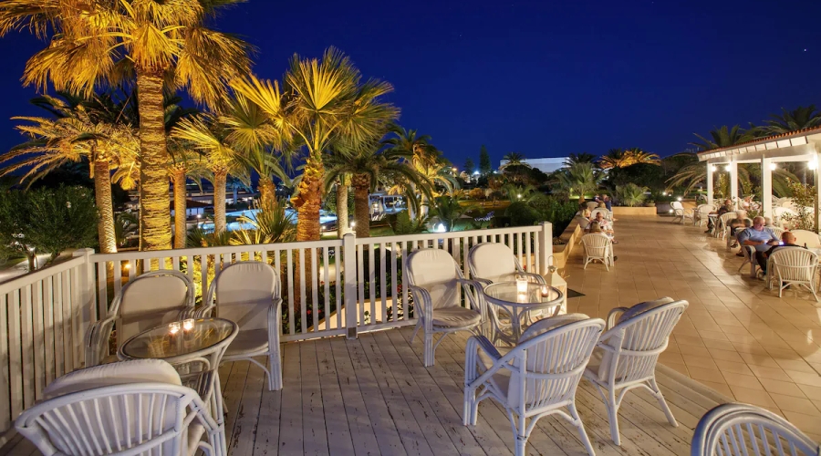 Anissa Beach & Village Hotel — seatingOutdoor