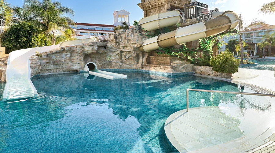Olympic Lagoon Resorts, Paphos — waterslidesOlder