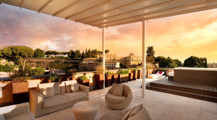 Villa Agrippina Gran Melia — seatingOutdoor