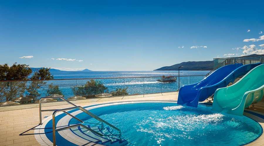 Valamar Bellevue Resort — waterslidesYoung