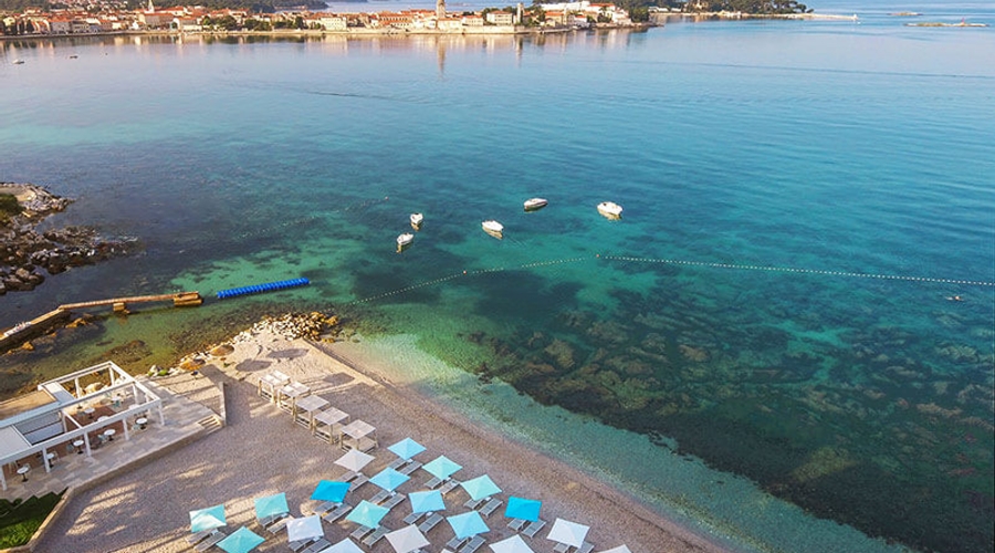 Valamar Parentino Hotel — beach