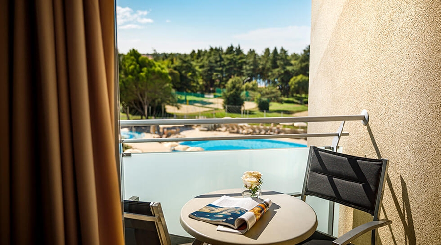 Valamar Parentino Hotel — balcony