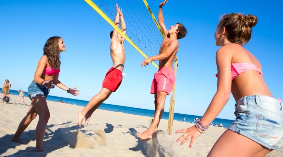 Camping le beach garden — activities