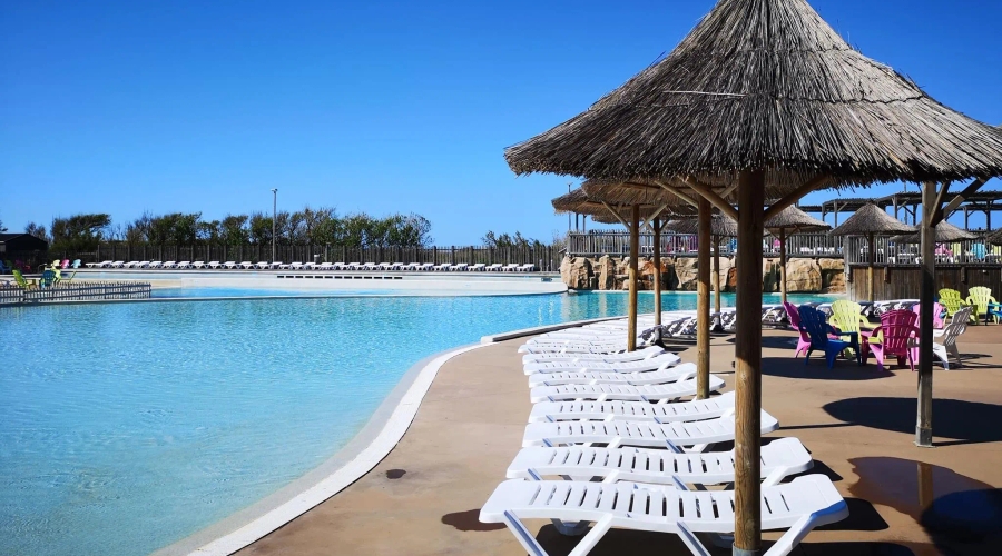 Camping le beach garden — pool