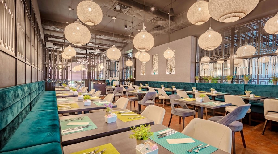 DIT Evrika Beach Club Hotel — restaurant