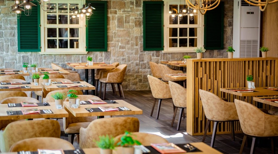 DIT Evrika Beach Club Hotel — restaurant