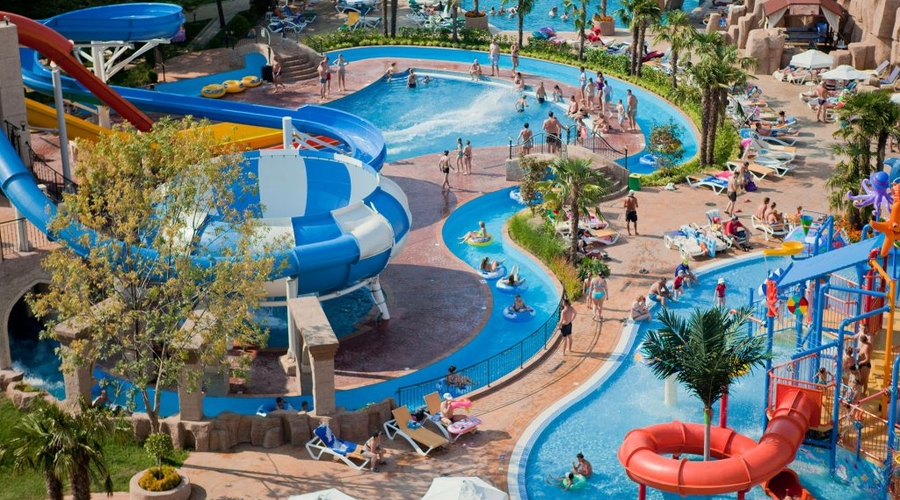DIT Evrika Beach Club Hotel — waterslidesOlder