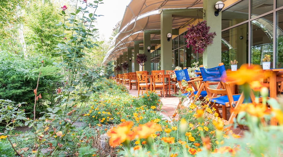 Ivana Palace Hotel — seatingOutdoor